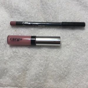Cargo Lip Gloss and Ofra Lip Liner